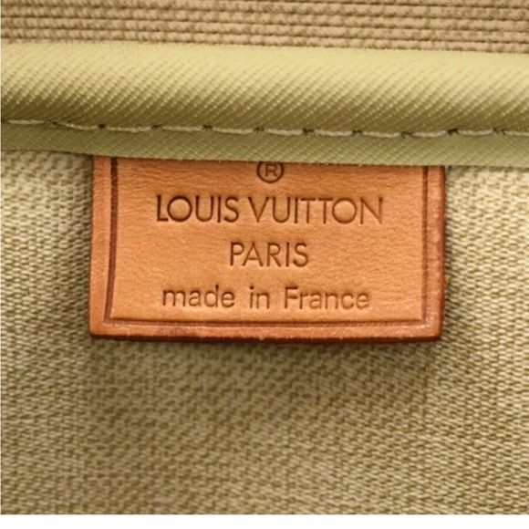 Beautiful Authentic LOUIS VUITTON Monogram Deauville Hand Bag Brown Canvas - Picture 6 of 9